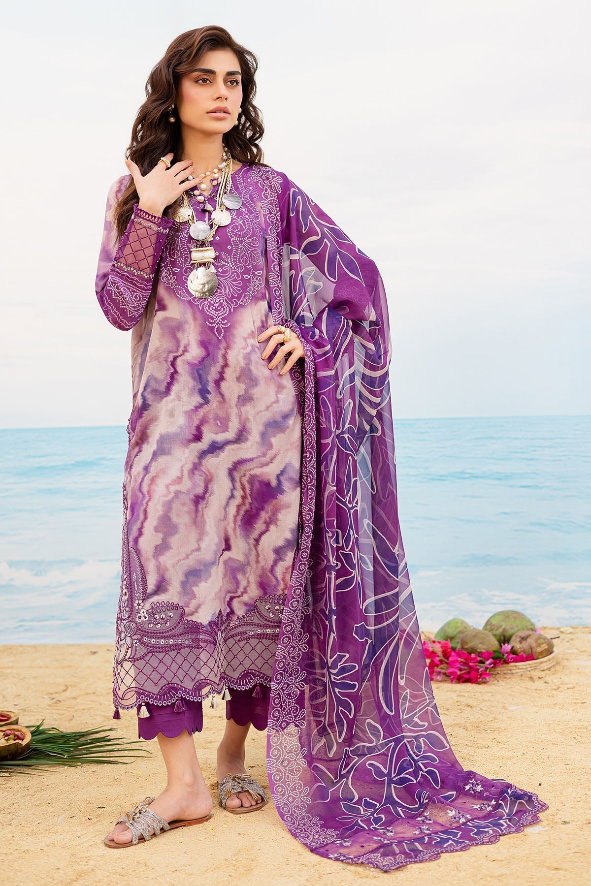 NUREH GARDENIA LAWN EMBROIDERED COLLECTION 2025