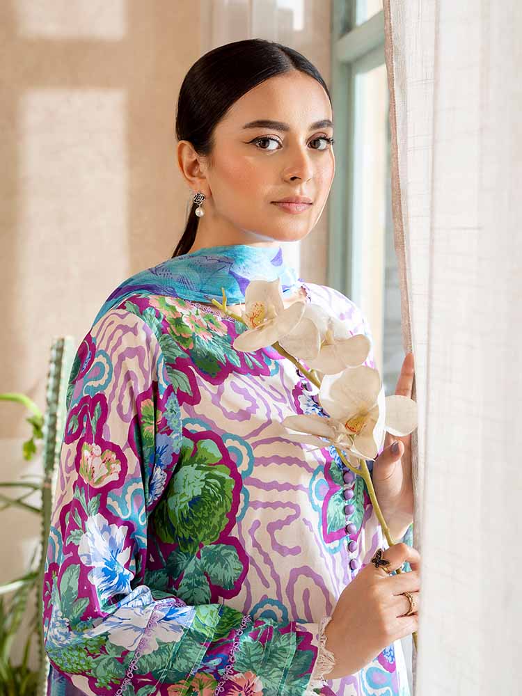 POP GUL BY BRENISH THREE PIECE LAWN COLLECTION 2025