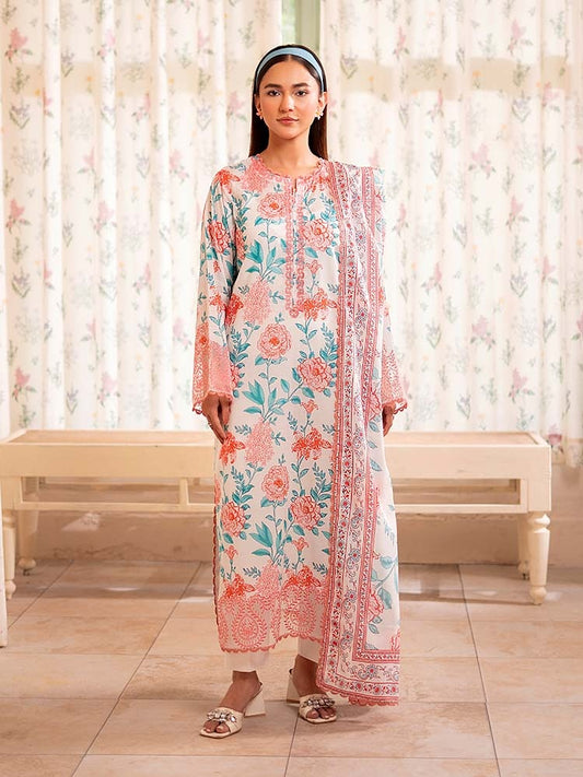 SAYA BY BRENISH LAWN EMBROIDERED COLLECTION 2025