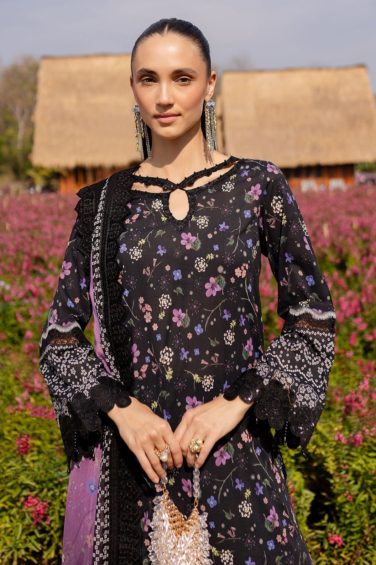 NUREH BLOOM LAWN PRINTED EMBROIDERED COLLECTION 2025