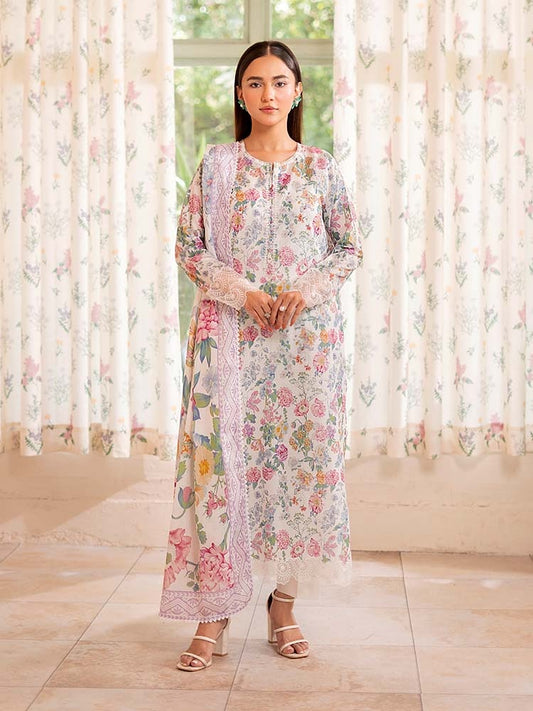SAYA BY BRENISH LAWN EMBROIDERED COLLECTION 2025