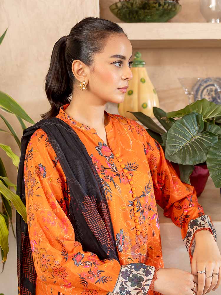 POP GUL BY BRENISH THREE PIECE LAWN COLLECTION 2025