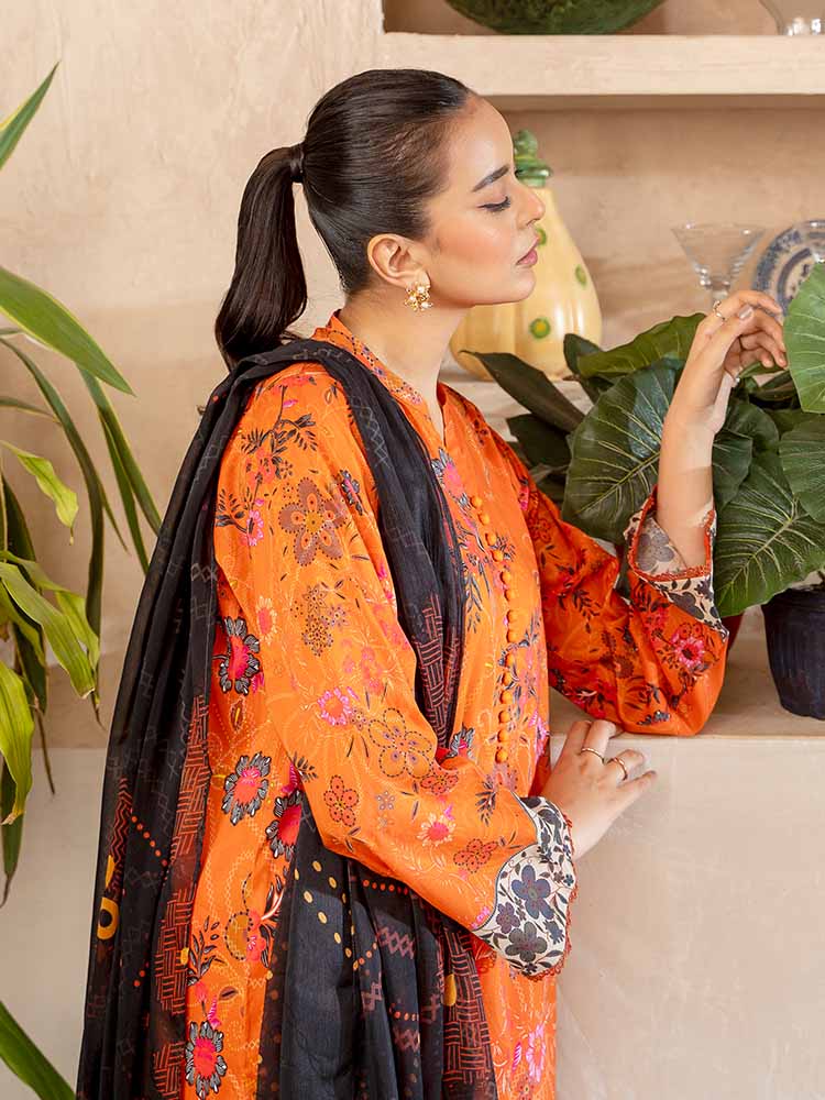 POP GUL BY BRENISH THREE PIECE LAWN COLLECTION 2025