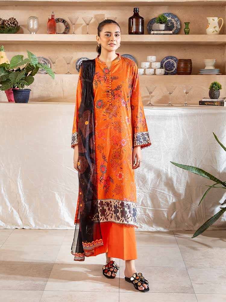 POP GUL BY BRENISH THREE PIECE LAWN COLLECTION 2025