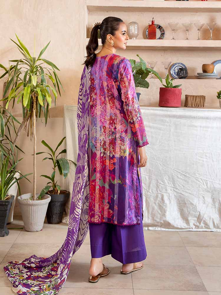 POP GUL BY BRENISH THREE PIECE LAWN COLLECTION 2025