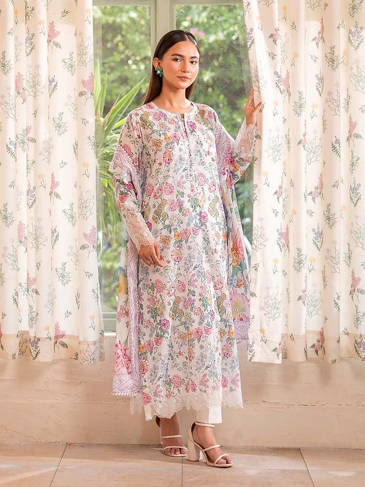 SAYA BY BRENISH LAWN EMBROIDERED COLLECTION 2025