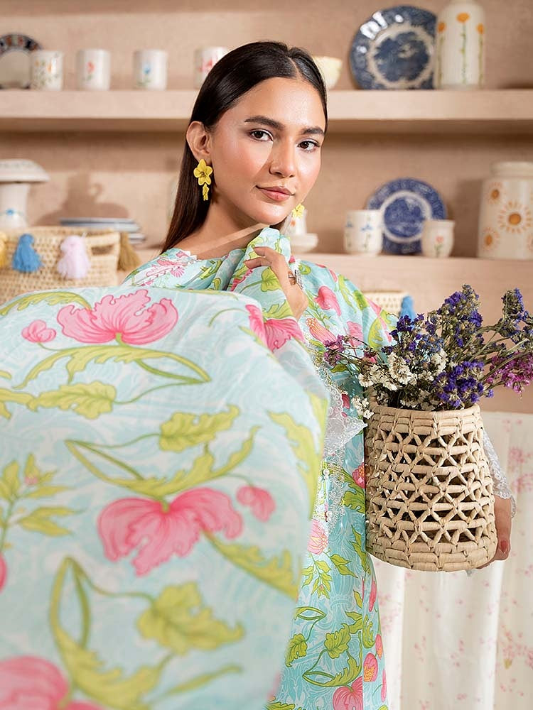 SAYA BY BRENISH LAWN EMBROIDERED COLLECTION 2025