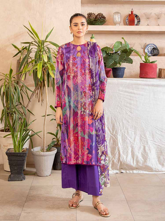 POP GUL BY BRENISH THREE PIECE LAWN COLLECTION 2025