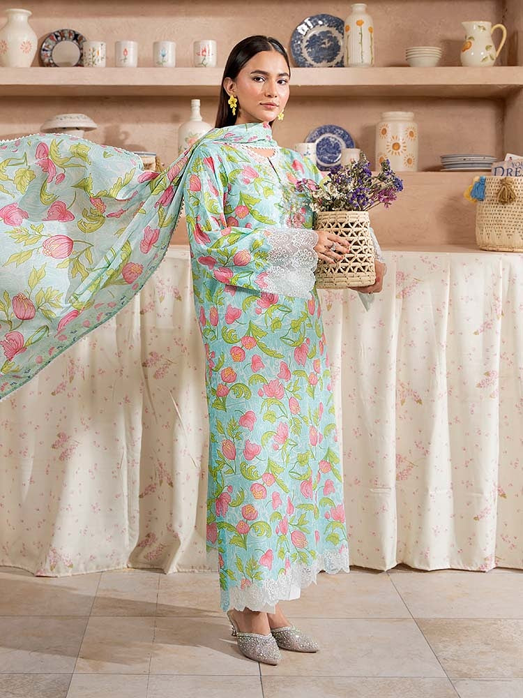 SAYA BY BRENISH LAWN EMBROIDERED COLLECTION 2025