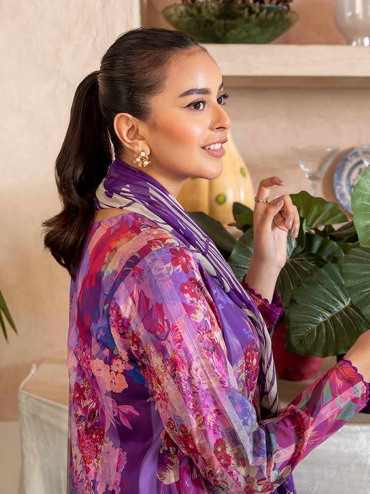 POP GUL BY BRENISH THREE PIECE LAWN COLLECTION 2025