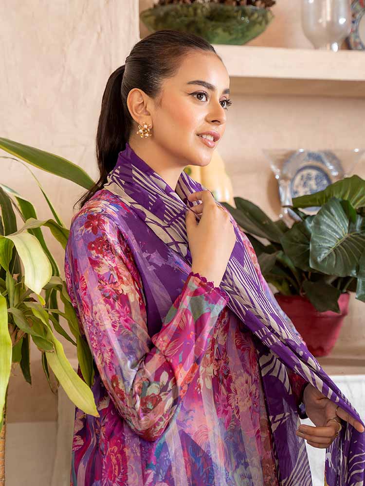 POP GUL BY BRENISH THREE PIECE LAWN COLLECTION 2025