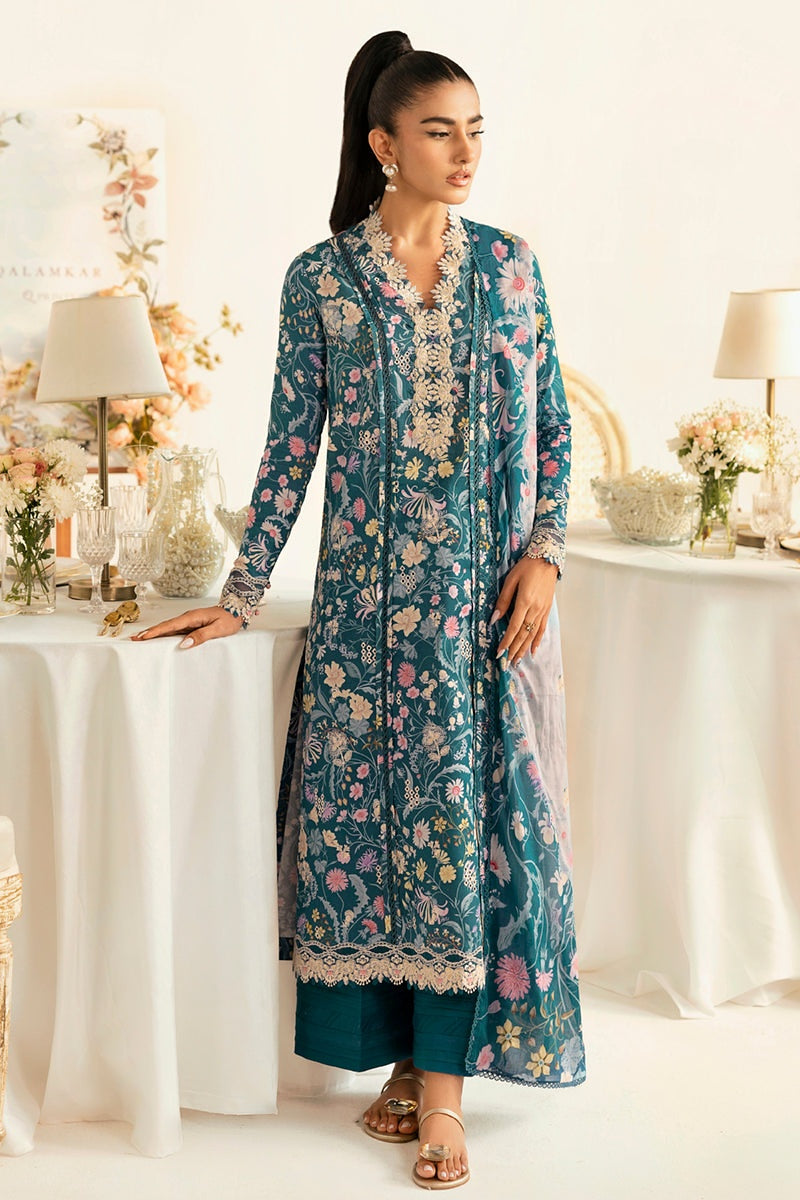 QALAMKAR QPRINTS LAWN EMBROIDERED COLLECTION 2025 ๐ธ๐ธ๐ธ