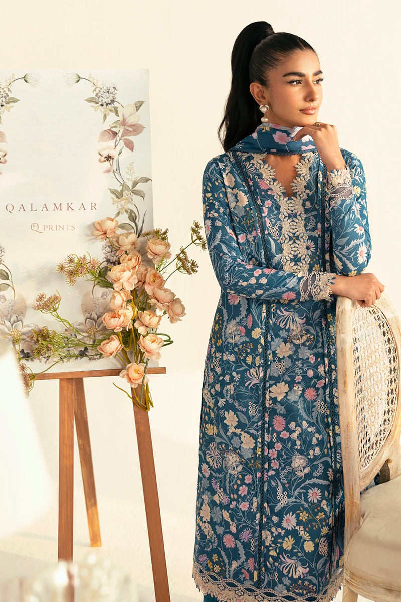 QALAMKAR QPRINTS LAWN EMBROIDERED COLLECTION 2025 ๐ธ๐ธ๐ธ