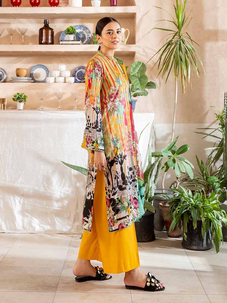 POP GUL BY BRENISH THREE PIECE LAWN COLLECTION 2025