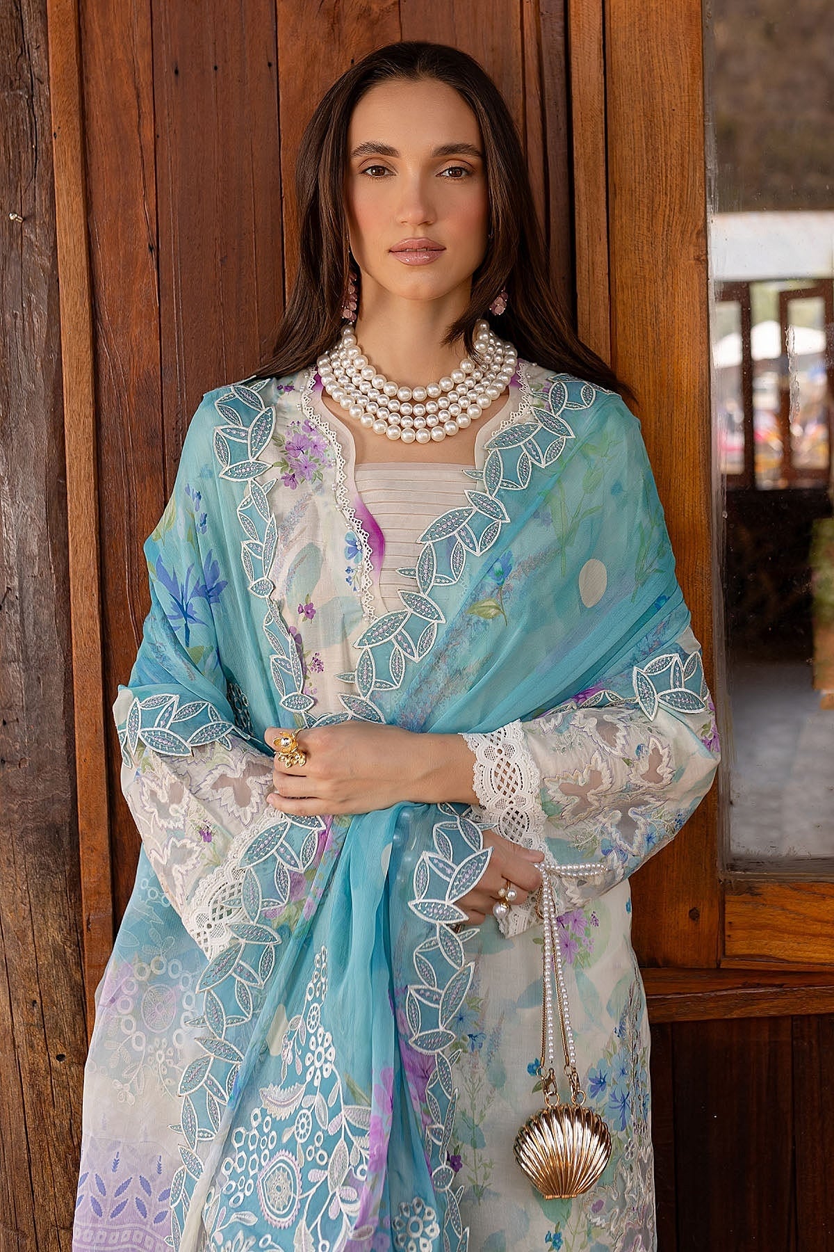 NUREH BLOOM LAWN PRINTED EMBROIDERED COLLECTION 2025