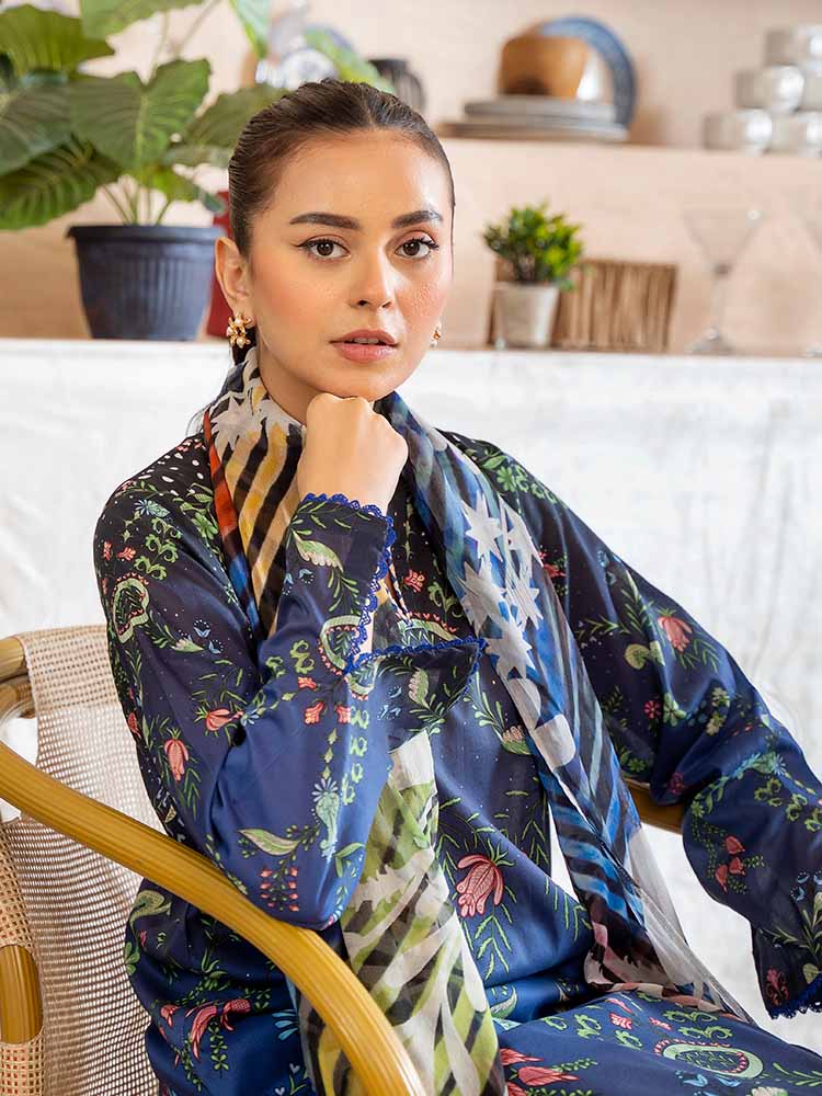 POP GUL BY BRENISH THREE PIECE LAWN COLLECTION 2025
