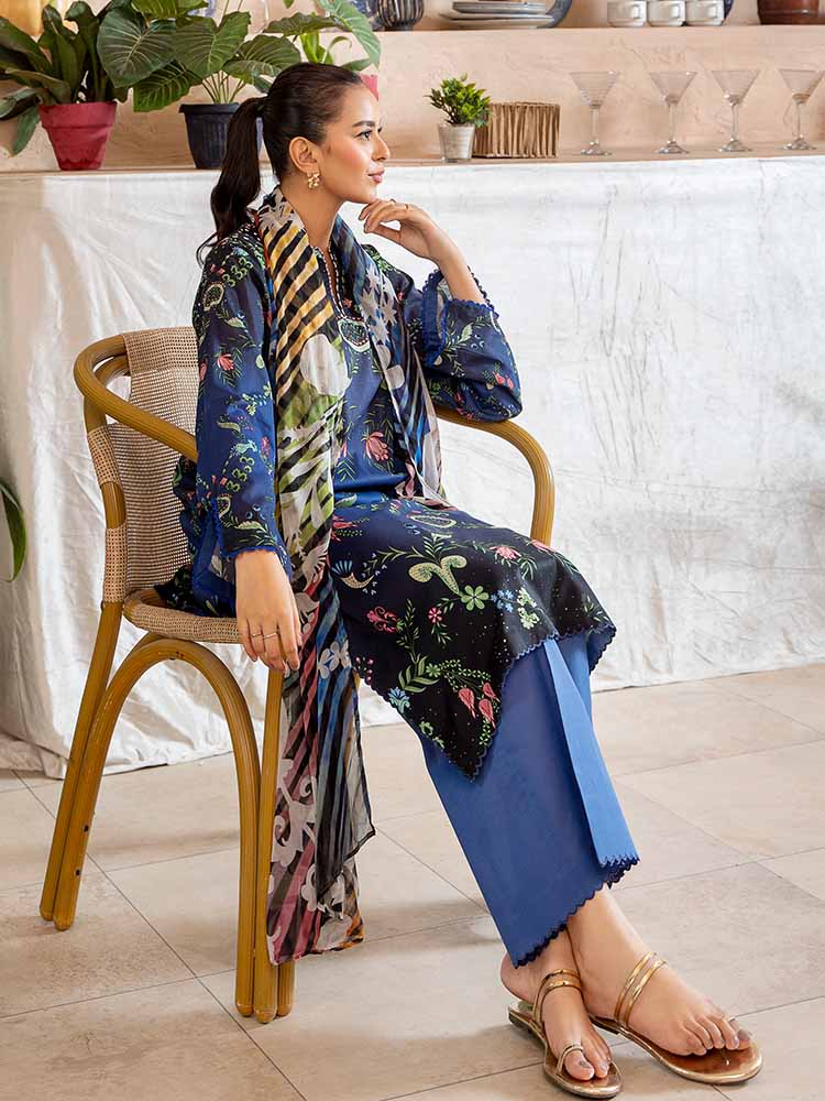 POP GUL BY BRENISH THREE PIECE LAWN COLLECTION 2025