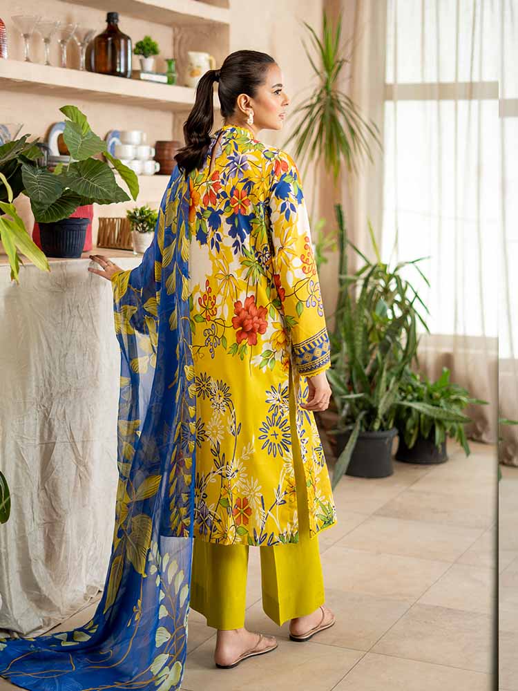 POP GUL BY BRENISH THREE PIECE LAWN COLLECTION 2025