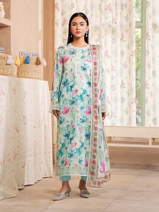 SAYA BY BRENISH LAWN EMBROIDERED COLLECTION 2025