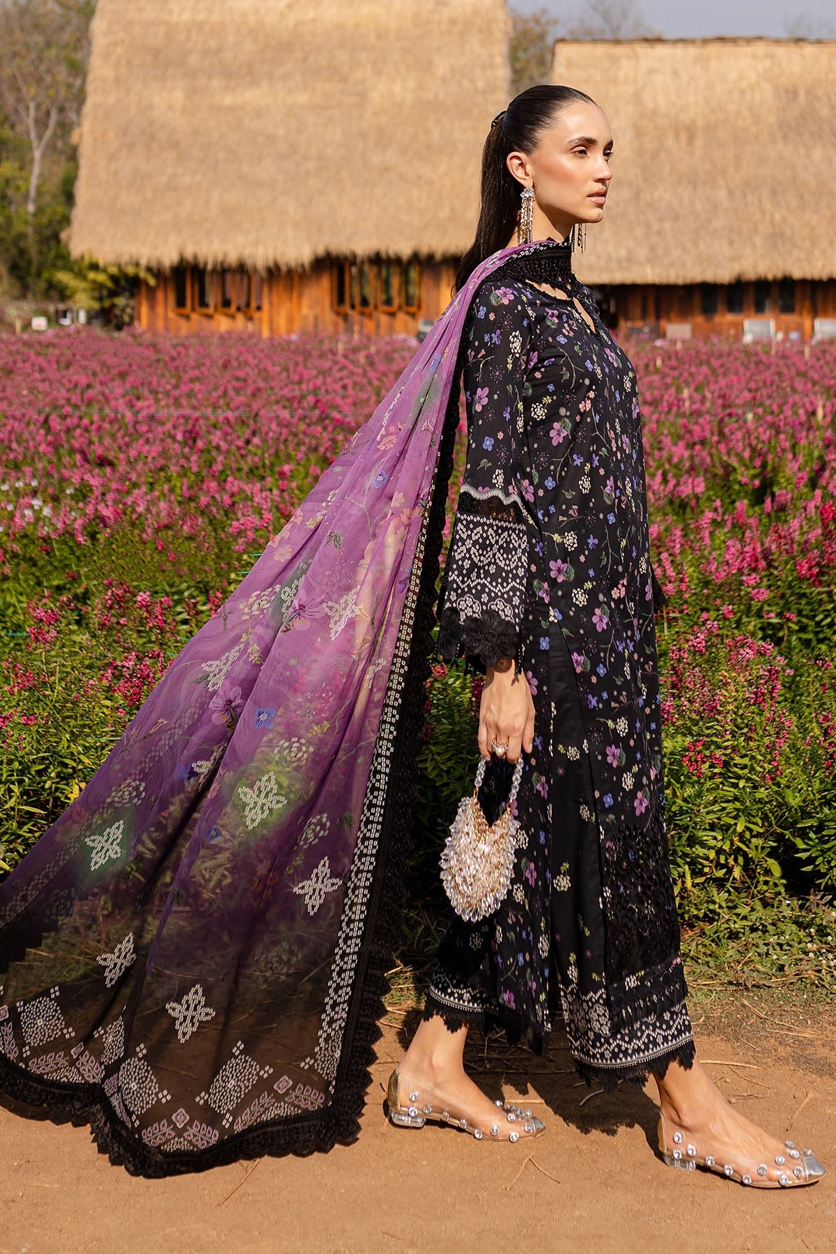 NUREH BLOOM LAWN PRINTED EMBROIDERED COLLECTION 2025