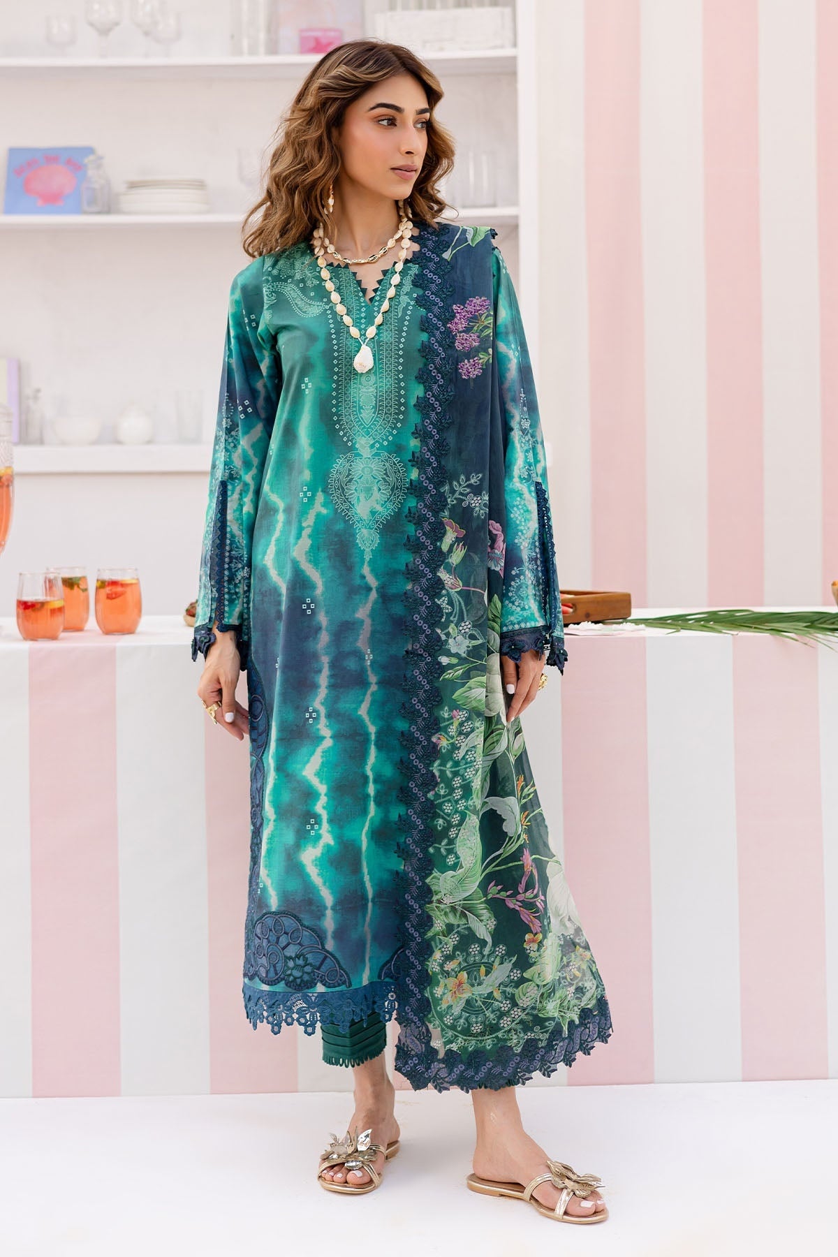 NUREH GARDENIA LAWN EMBROIDERED COLLECTION 2025