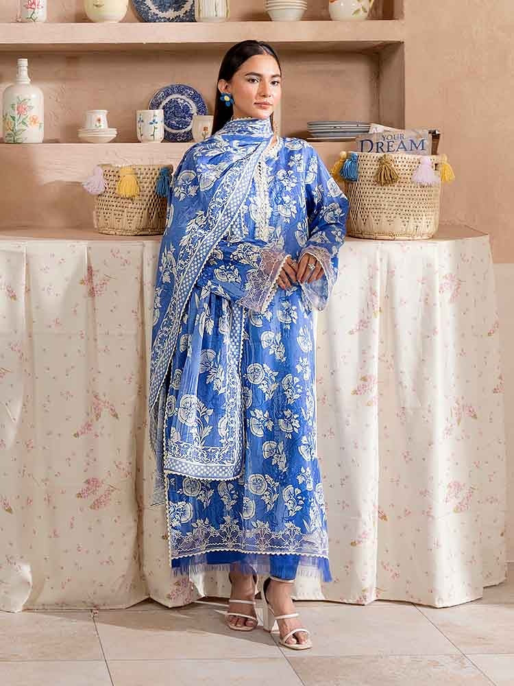 SAYA BY BRENISH LAWN EMBROIDERED COLLECTION 2025