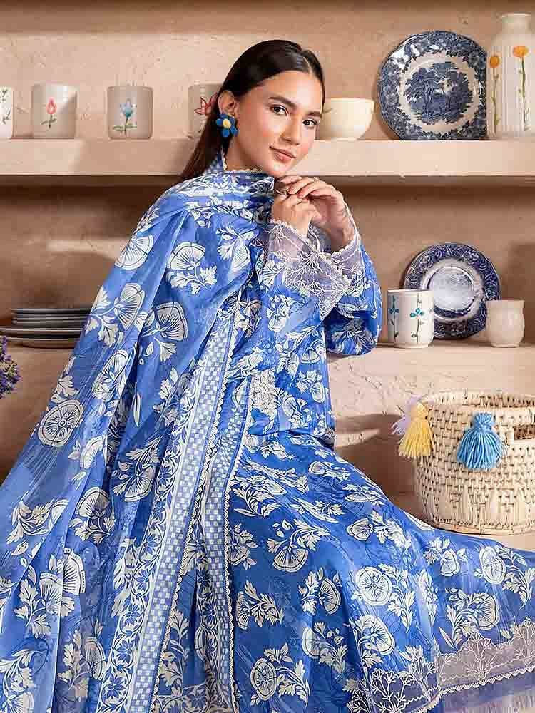 SAYA BY BRENISH LAWN EMBROIDERED COLLECTION 2025