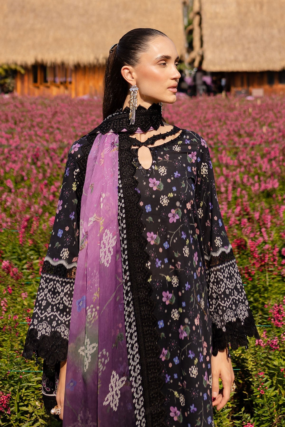 NUREH BLOOM LAWN PRINTED EMBROIDERED COLLECTION 2025