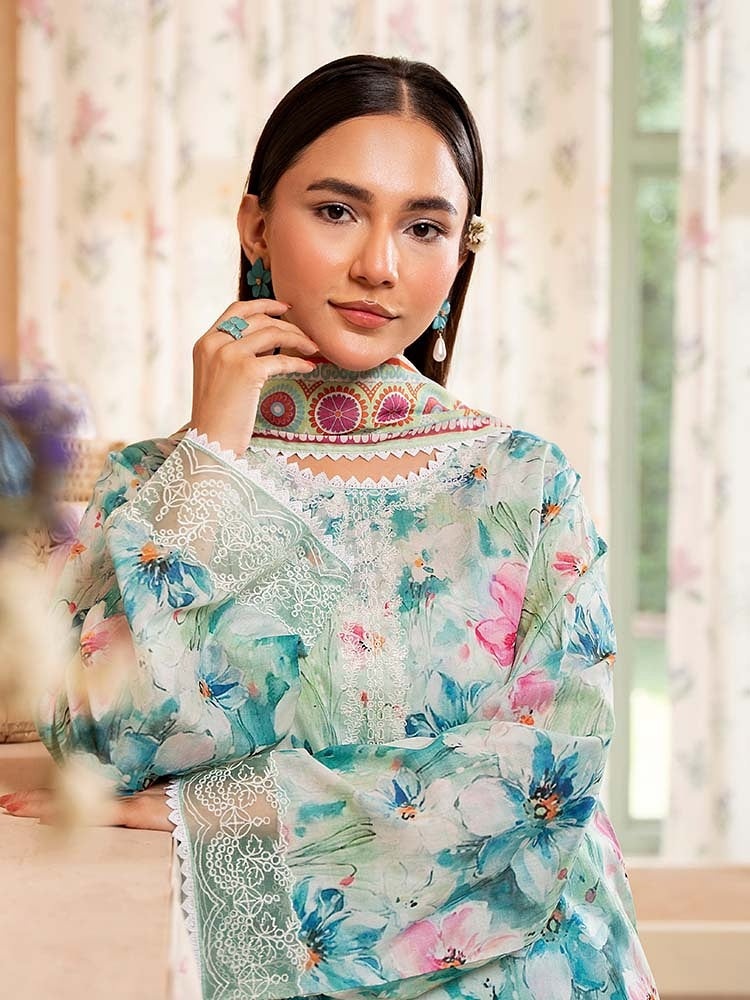 SAYA BY BRENISH LAWN EMBROIDERED COLLECTION 2025