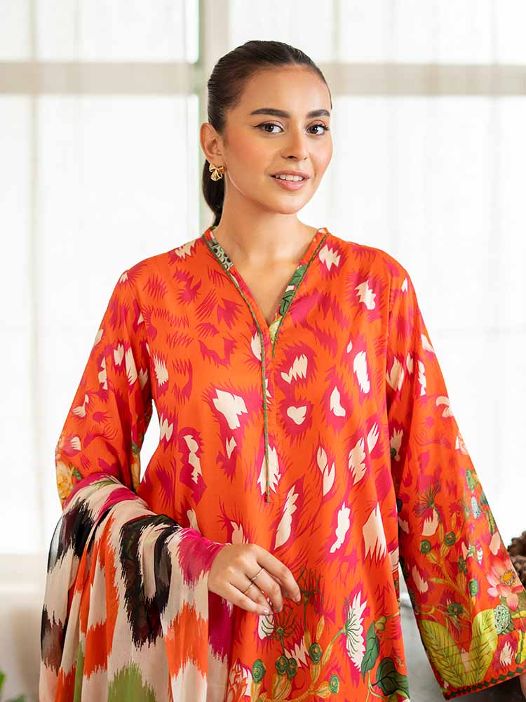 POP GUL BY BRENISH THREE PIECE LAWN COLLECTION 2025