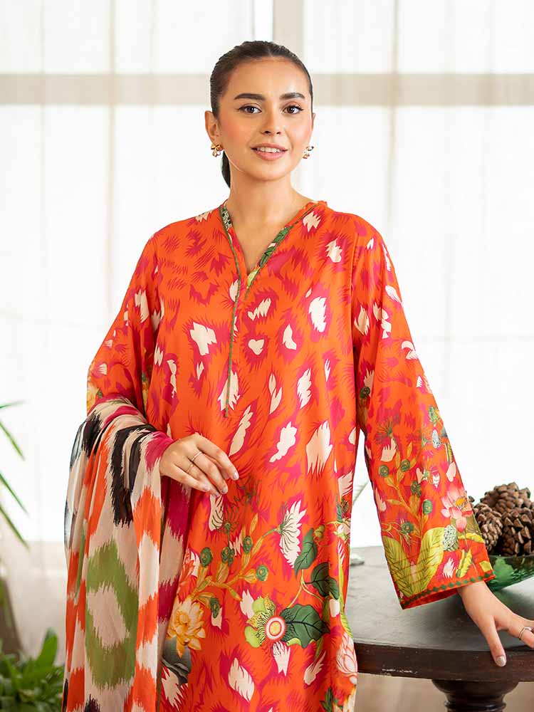 POP GUL BY BRENISH THREE PIECE LAWN COLLECTION 2025