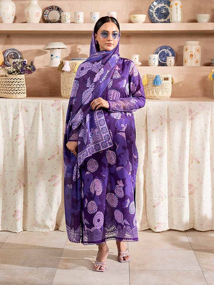 SAYA BY BRENISH LAWN EMBROIDERED COLLECTION 2025