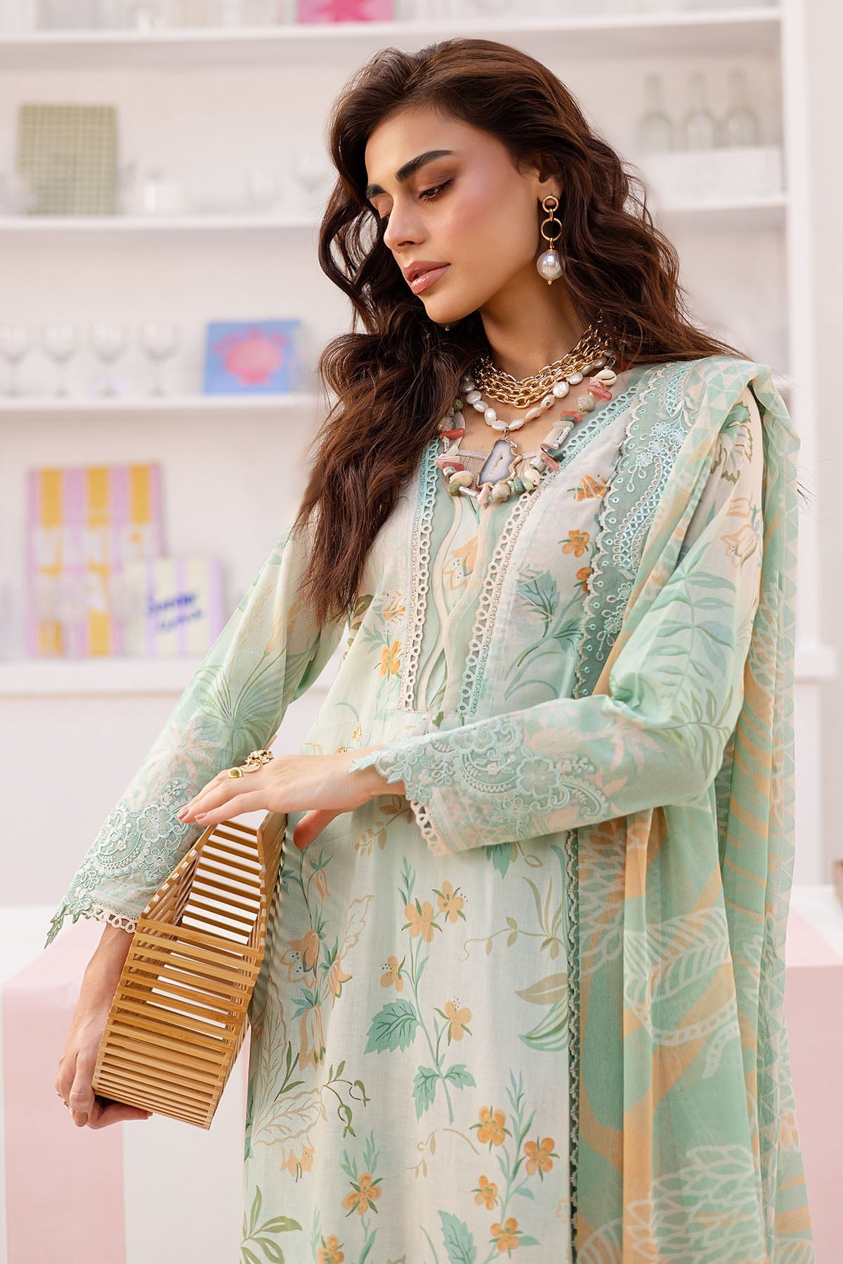 NUREH GARDENIA LAWN EMBROIDERED COLLECTION 2025