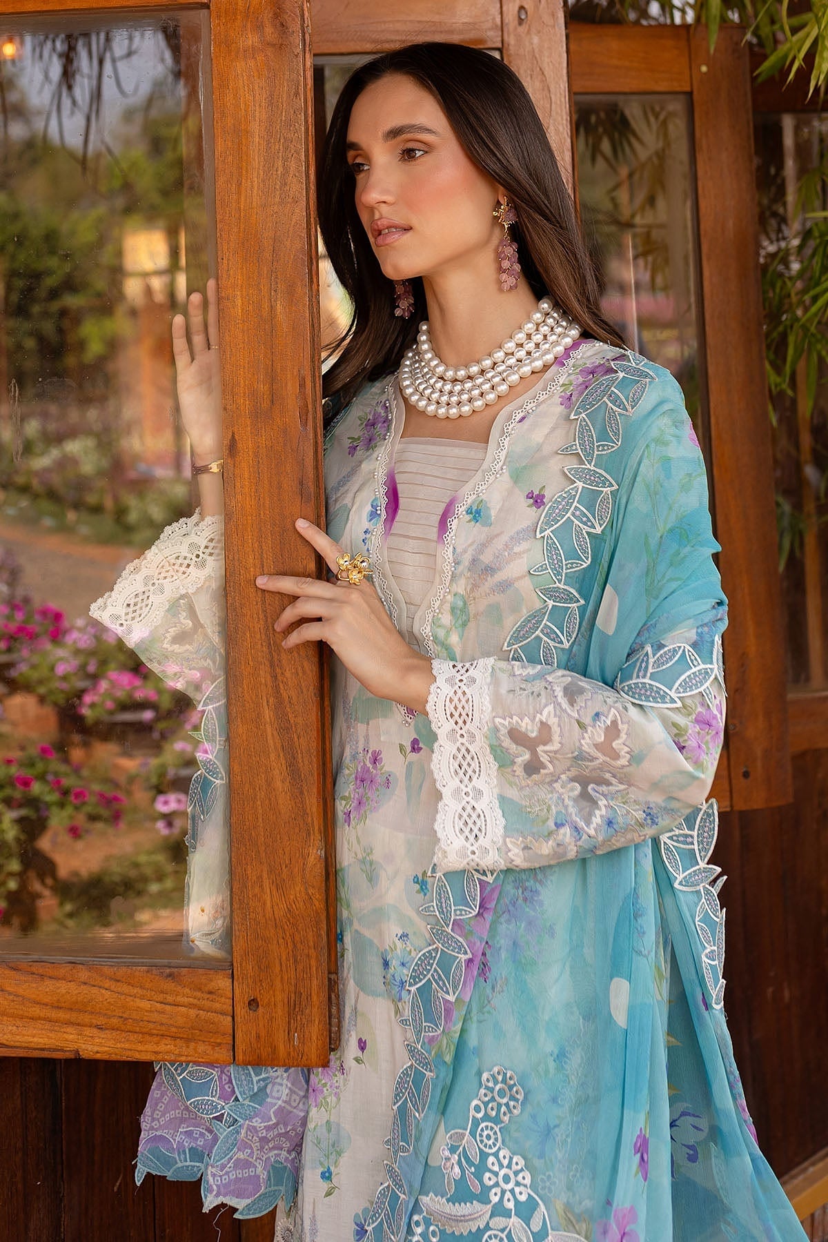 NUREH BLOOM LAWN PRINTED EMBROIDERED COLLECTION 2025