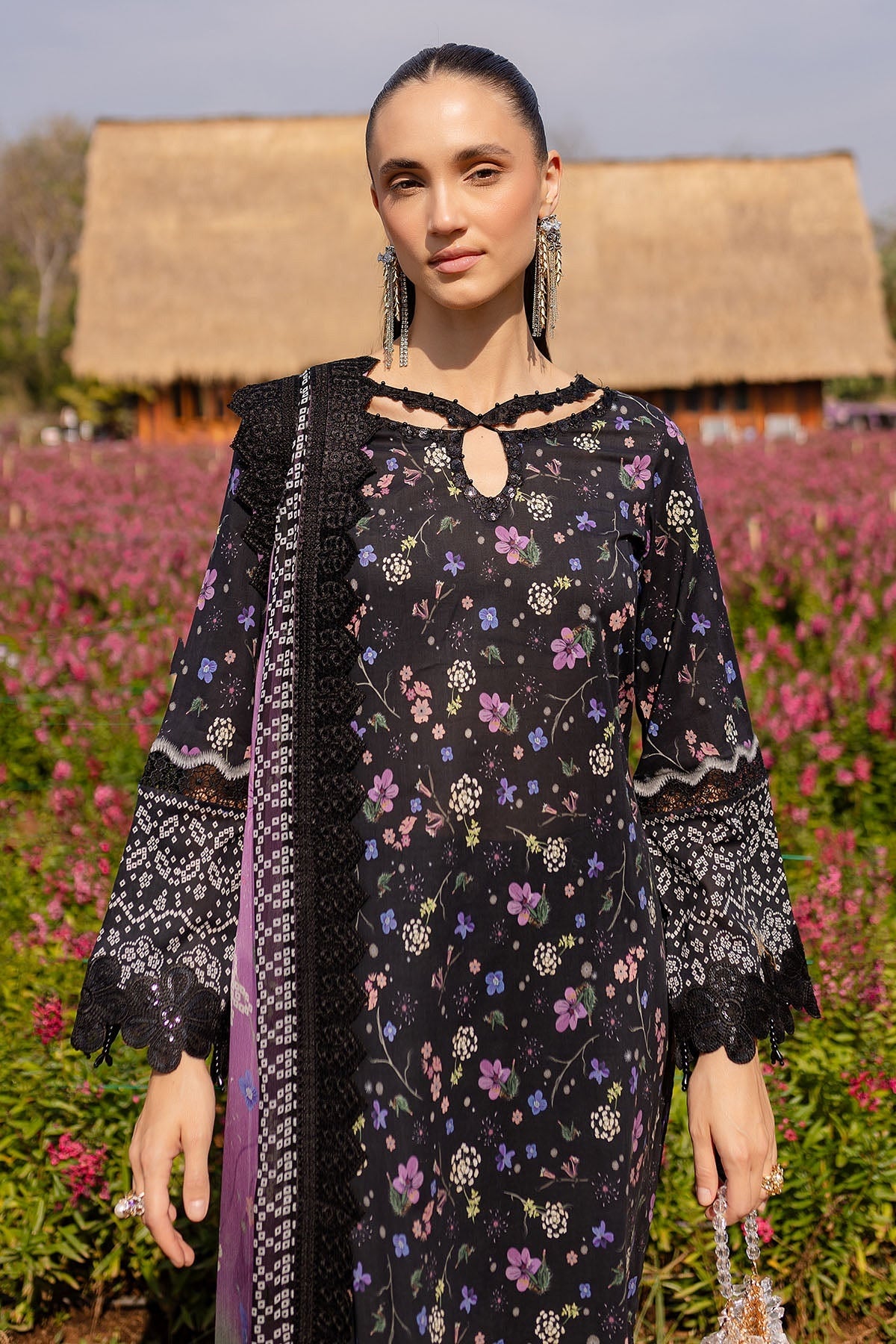 NUREH BLOOM LAWN PRINTED EMBROIDERED COLLECTION 2025
