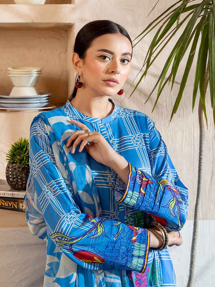 POP GUL BY BRENISH THREE PIECE LAWN COLLECTION 2025