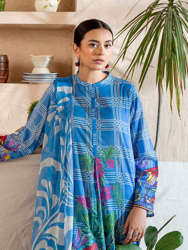 POP GUL BY BRENISH THREE PIECE LAWN COLLECTION 2025
