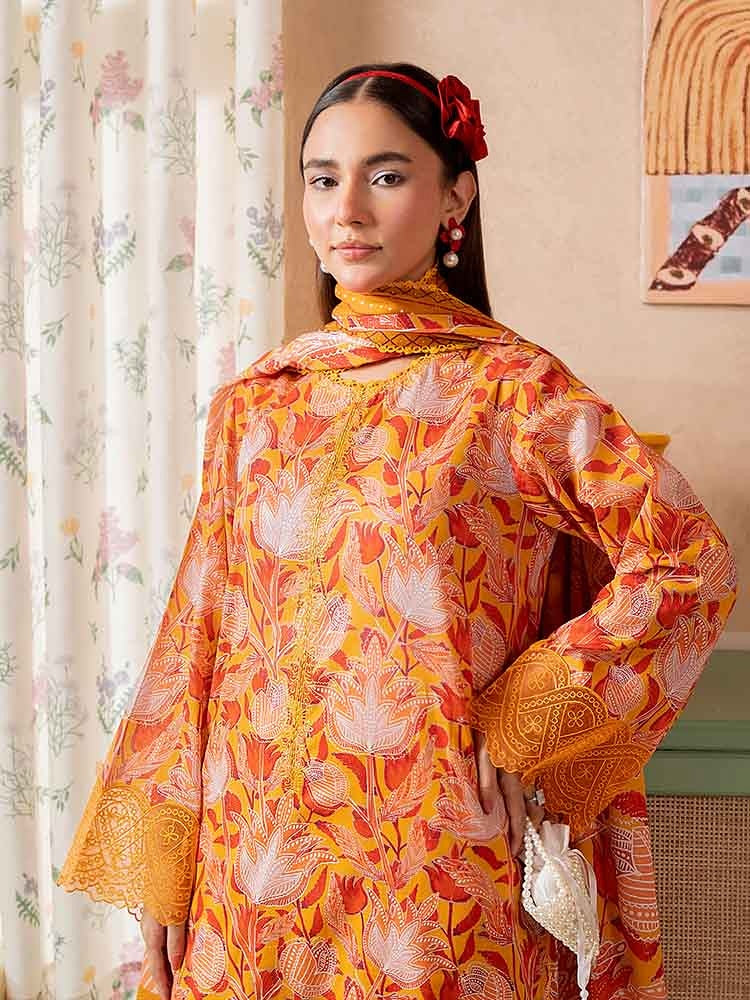 SAYA BY BRENISH LAWN EMBROIDERED COLLECTION 2025