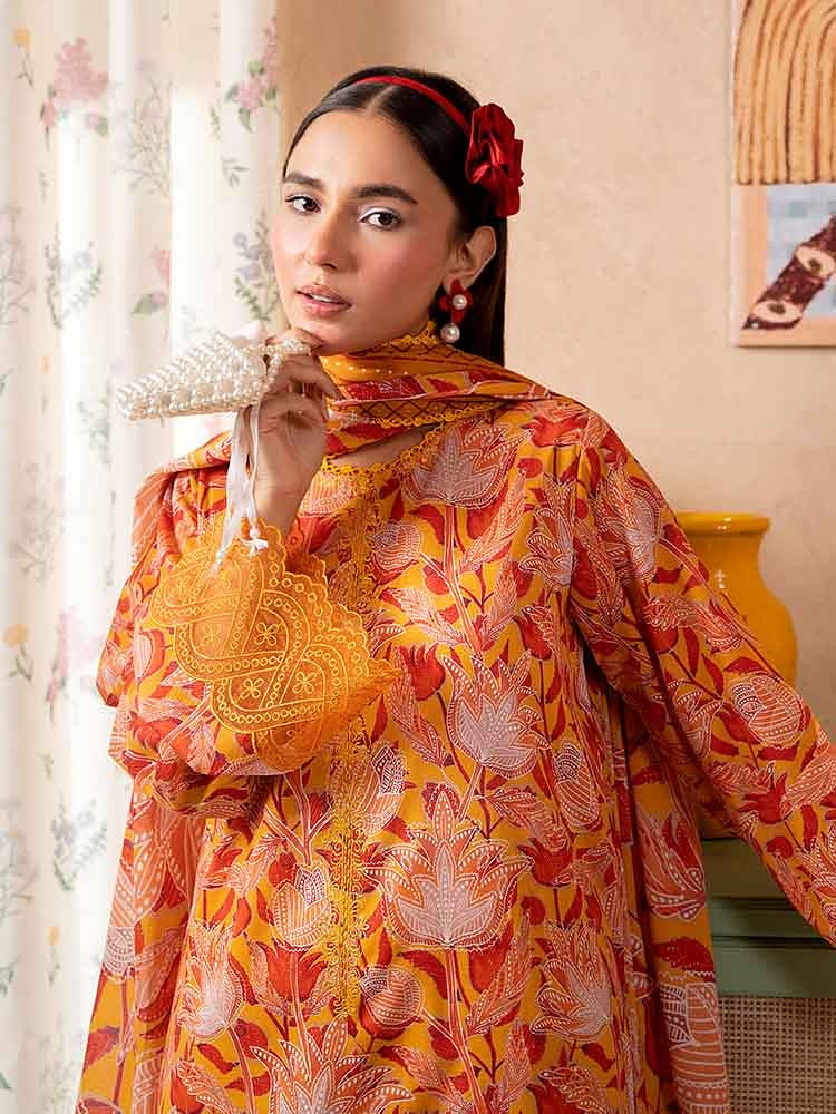 SAYA BY BRENISH LAWN EMBROIDERED COLLECTION 2025