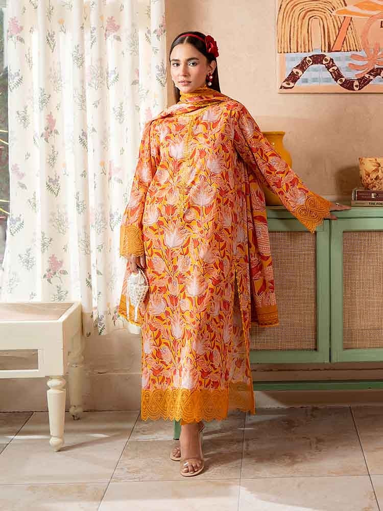 SAYA BY BRENISH LAWN EMBROIDERED COLLECTION 2025