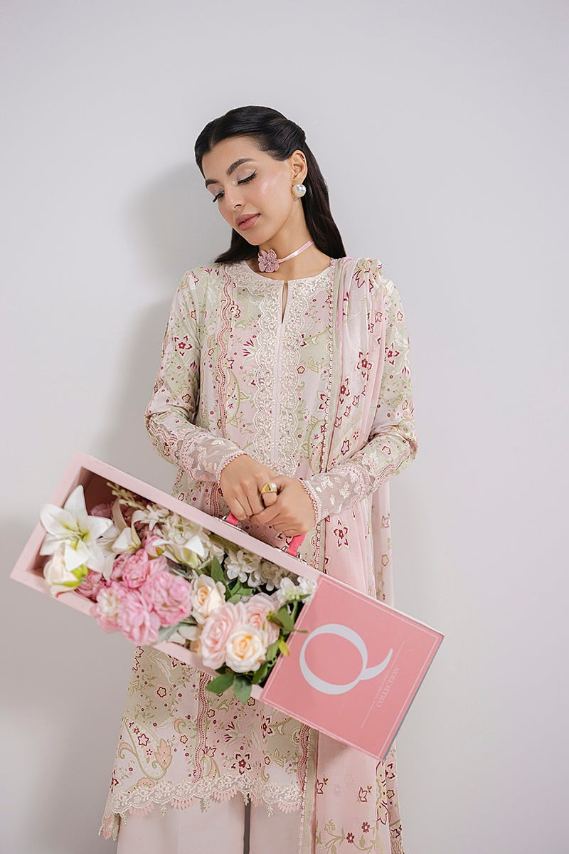 QALAMKAR QPRINTS VOL 2 LAWN EMBROIDERED COLLECTION 2025
