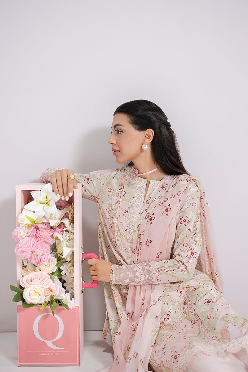 QALAMKAR QPRINTS VOL 2 LAWN EMBROIDERED COLLECTION 2025
