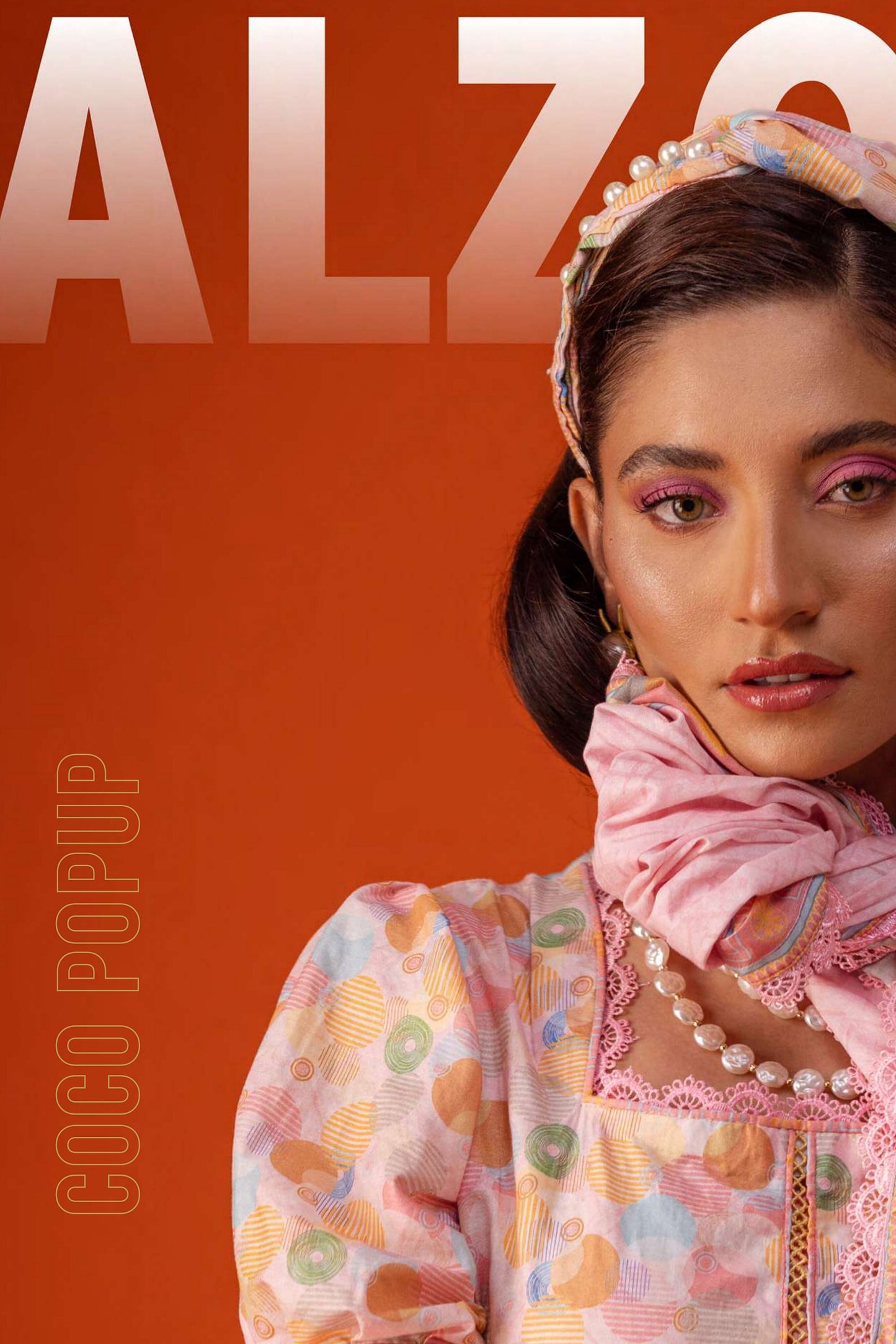 ALZOHAIB COCO POPUP DIGITAL PRINTED CAMBRIC 2024