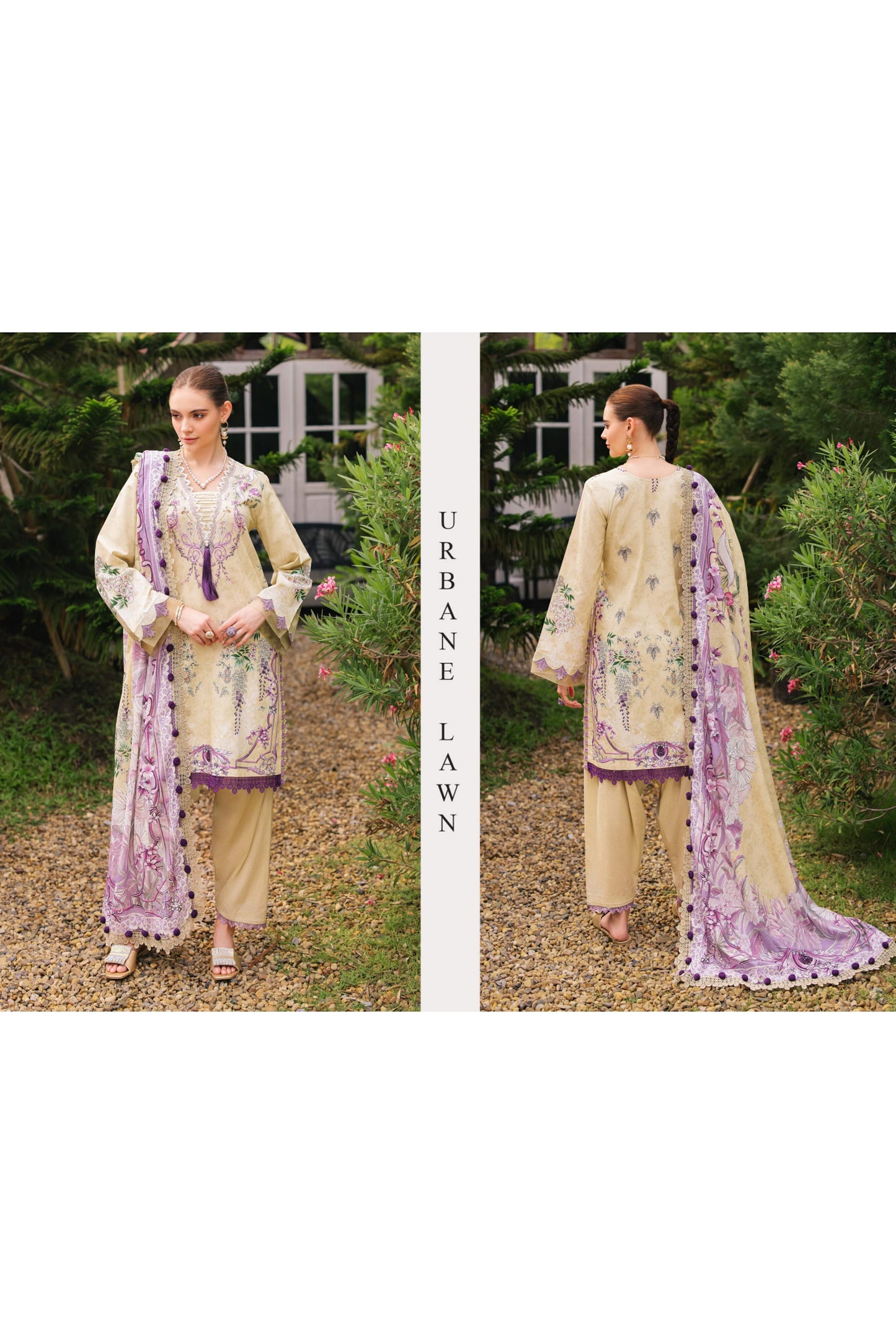 JADE URBANE DIGITAL LAWN PRINTS SS 25