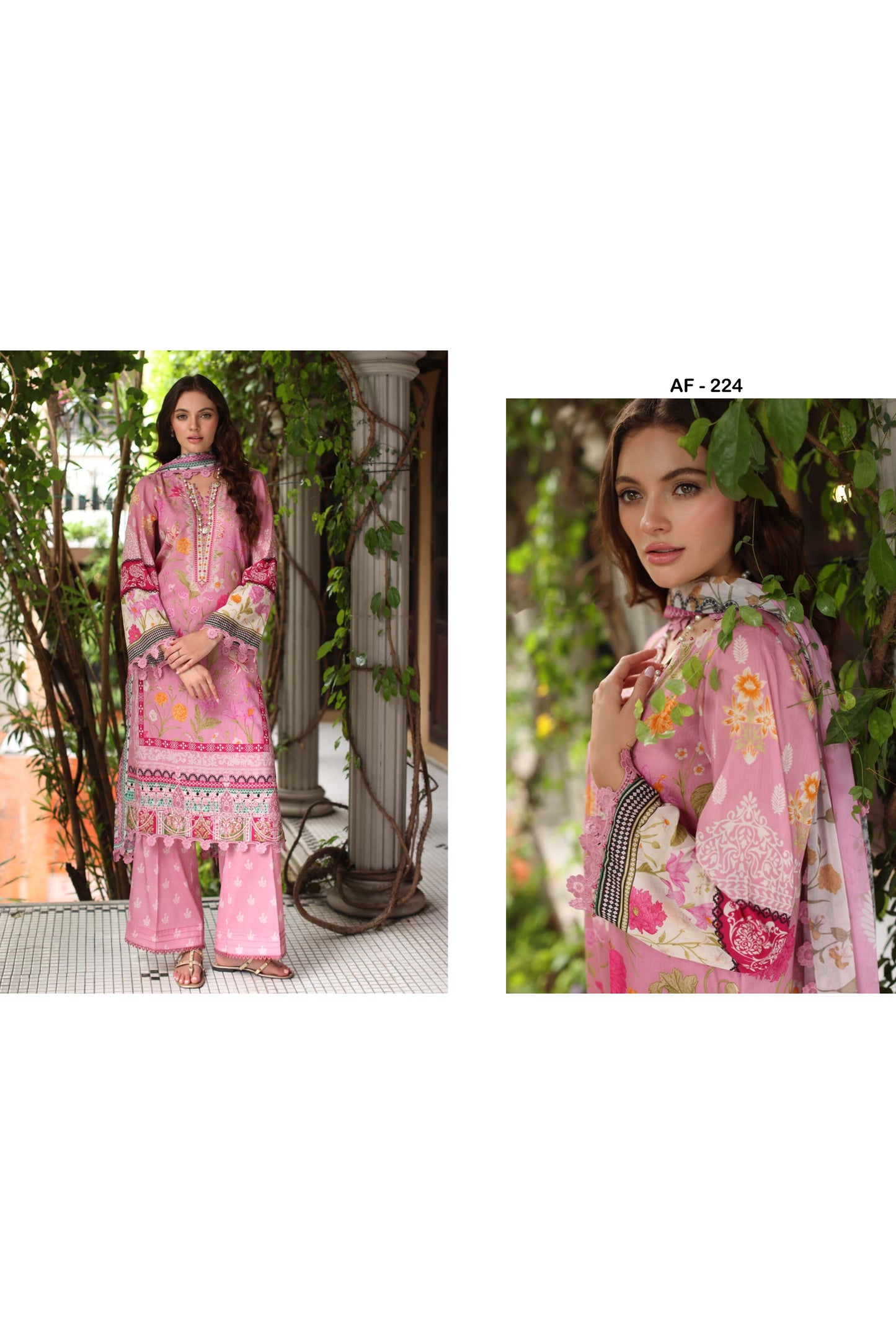 AAFREEN BY RIAZ ARTS CHIKANKARI EMBROIDERED LAWN 2025