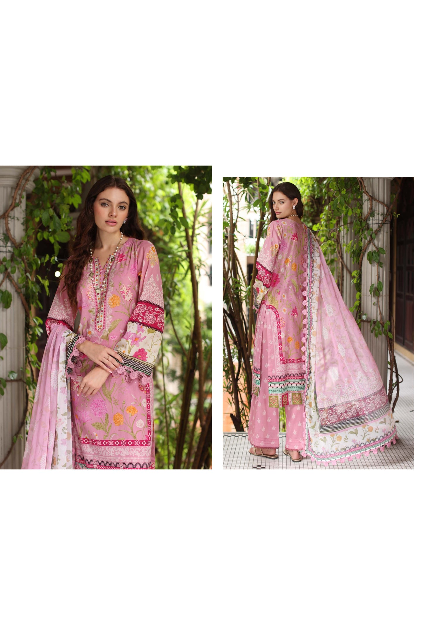 AAFREEN BY RIAZ ARTS CHIKANKARI EMBROIDERED LAWN 2025