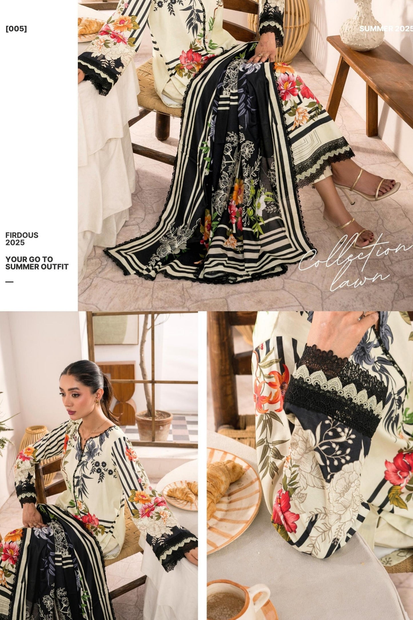 FIRDOUS LAWN COLLECTION VOL 5 SUMMER 2025 ✅
