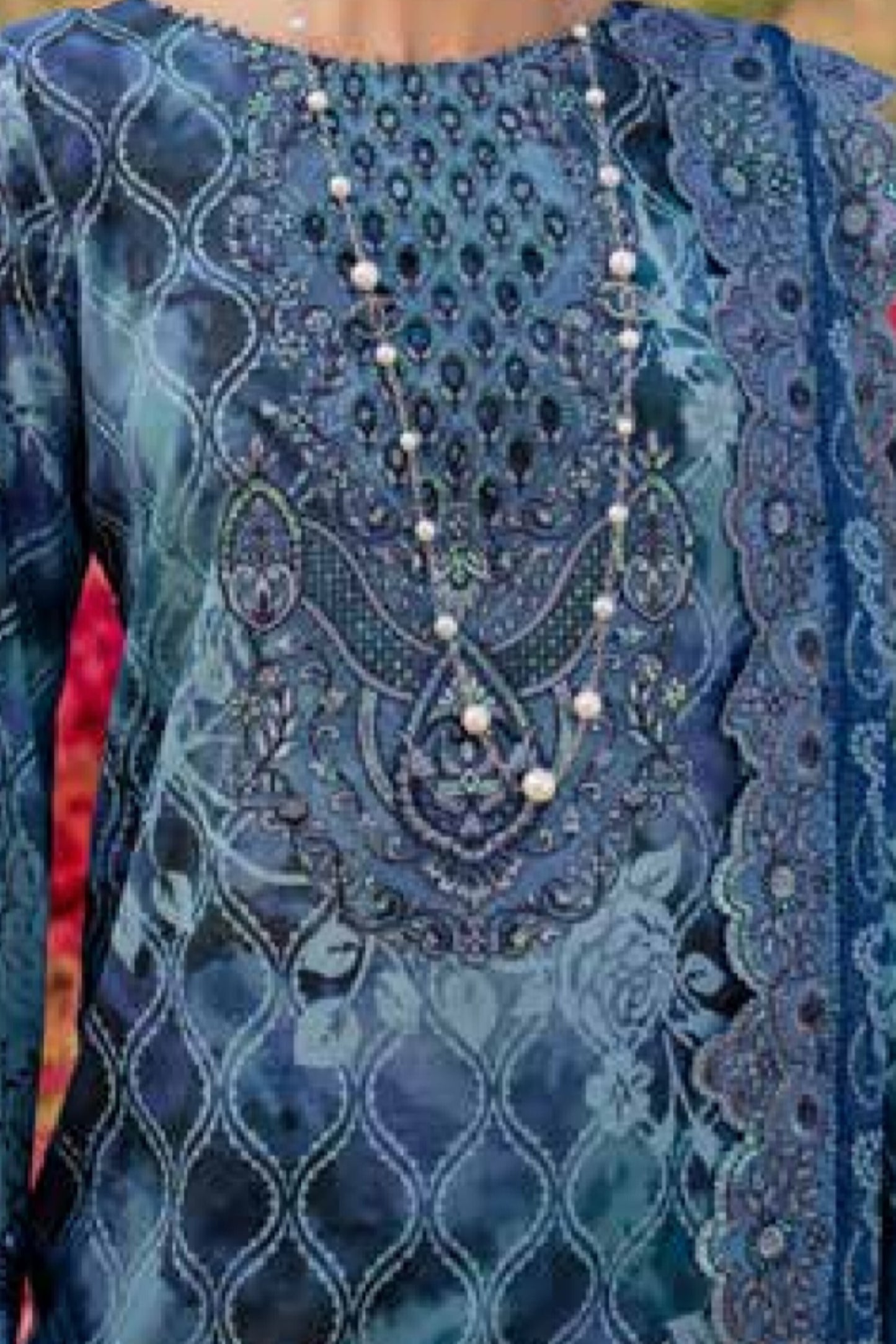 NUREH BLOOM LAWN PRINTED EMBROIDERED COLLECTION 2025