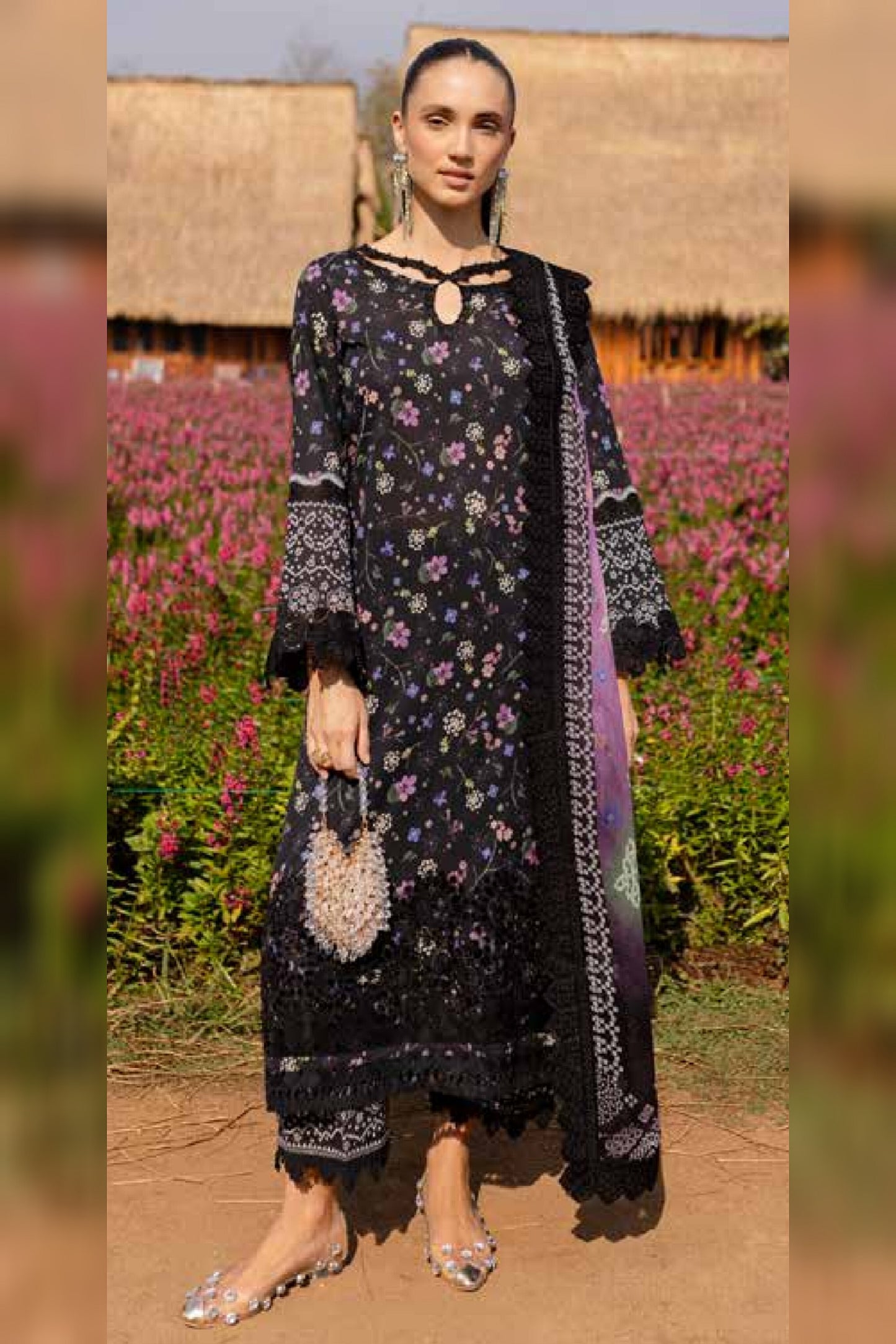 NUREH BLOOM LAWN PRINTED EMBROIDERED COLLECTION 2025