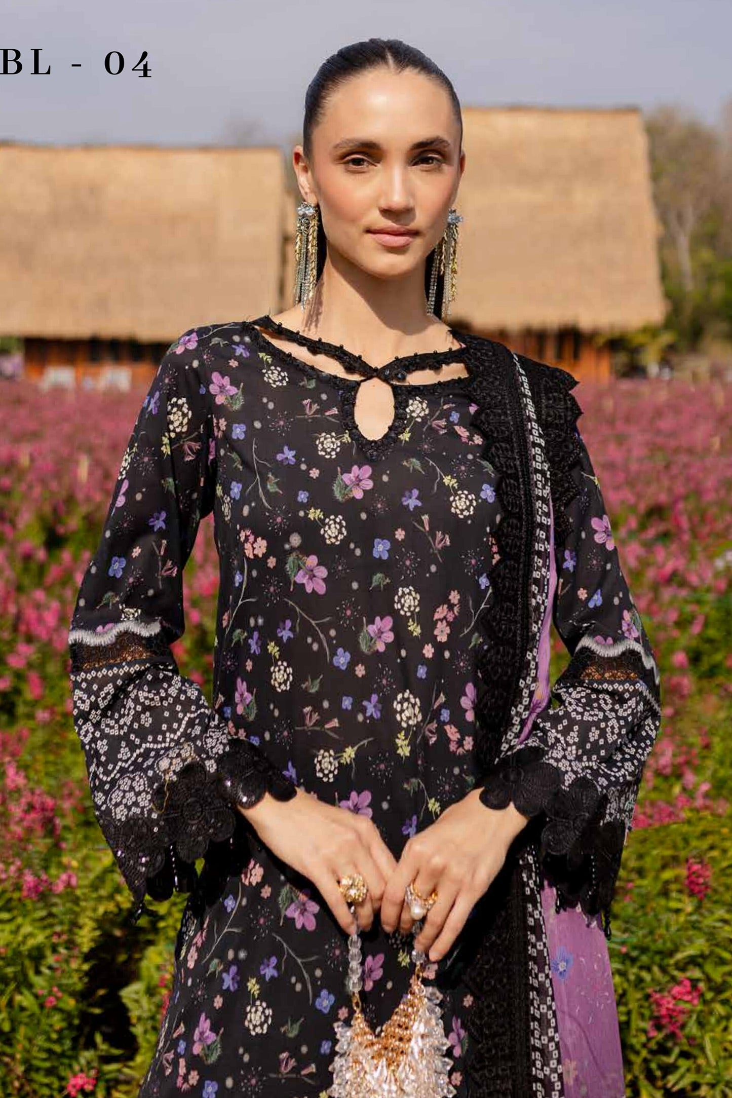 NUREH BLOOM LAWN PRINTED EMBROIDERED COLLECTION 2025